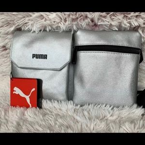 Puma Fanny Pack Silver Color